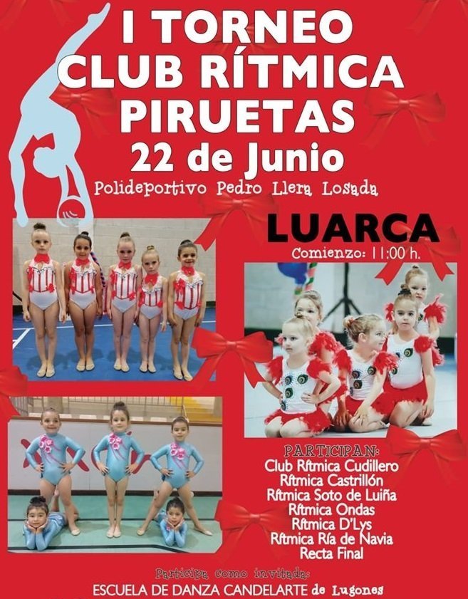 I Torneo Club Rítmica Piruetas este sábado en Luarca – ORT Noticias del  Occidente de Asturias