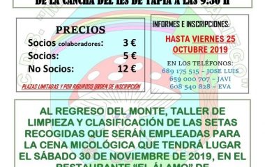 Actividades del Grupo de Montaña Marqués de Casariego de Tapia para el próximo fin de semana