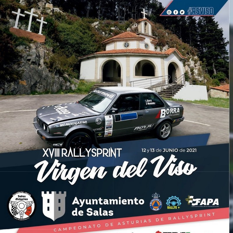 82 inscritos para el XVIII Rallysprint Virgen del Viso que se disputa el domingo en Salas