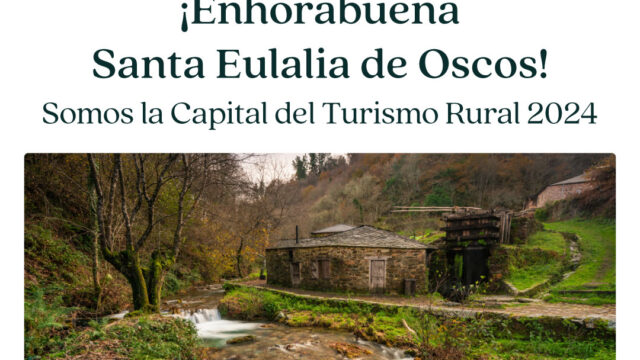 Santalla, Capital del Turismo Rural 2024