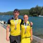 Paula y Diego Fernández Bedia con España en el Mundial de Maratón de Piragüismo