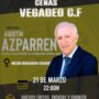 Agustín Azparren Invitado Especial este Viernes en Las Cenas del Vegadeo CF