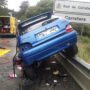 Tres personas heridas en un accidente de tráfico en Castropol