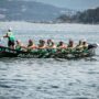 Quinto puesto para el equipo masculino de Castropol en Bueu y décimo para el equipo femenino en Ferrol en la Liga Gallega de Traineras.