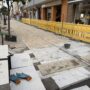Marchan a buen ritmo las obras de la calle Reinante (Ribadeo)