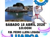 El Karate, protagonista de los Juegos Deportivos del Principado en el Pedro Llera (Luarca, Valdés)