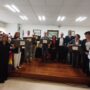 El ayuntamiento de El Franco, sede de la entrega de los restos de cinco víctimas de la dictadura a sus familias